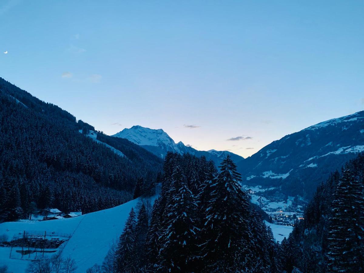 Natur Zeit - Alpine Garden Apartments Mayrhofen Bagian luar foto